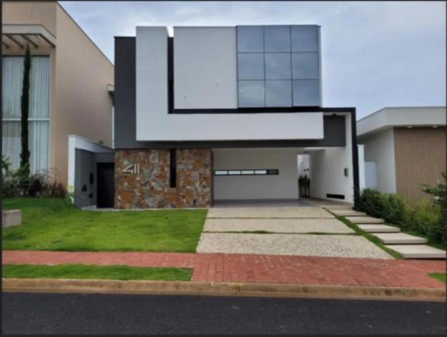 Fachada de casa moderna executada pela ICCONNE